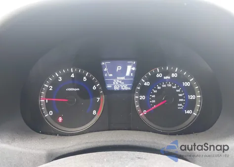 2014 Hyundai Accent Se z USA, uszkodzony, nr VIN KMHCU5AE8EU189114